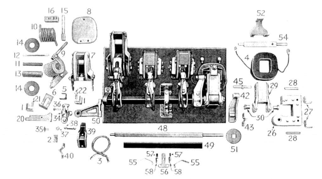 D.C. MAGNETIC CONTACTOR FORM 150-3R3A