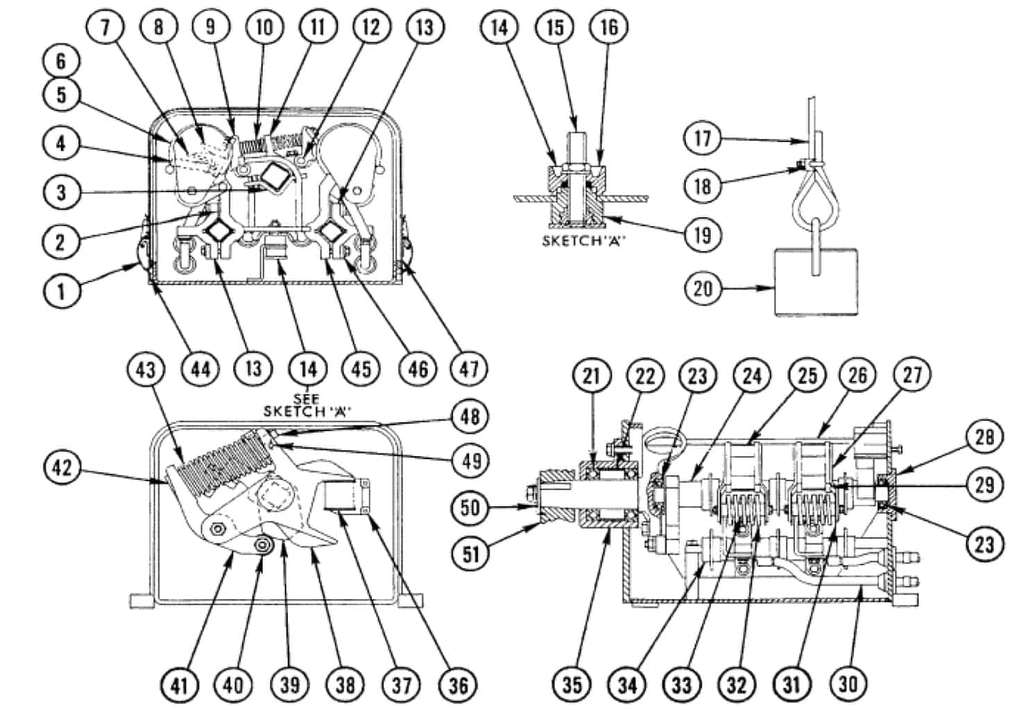 P-100A Safety Limit Stop - Kor-Pak